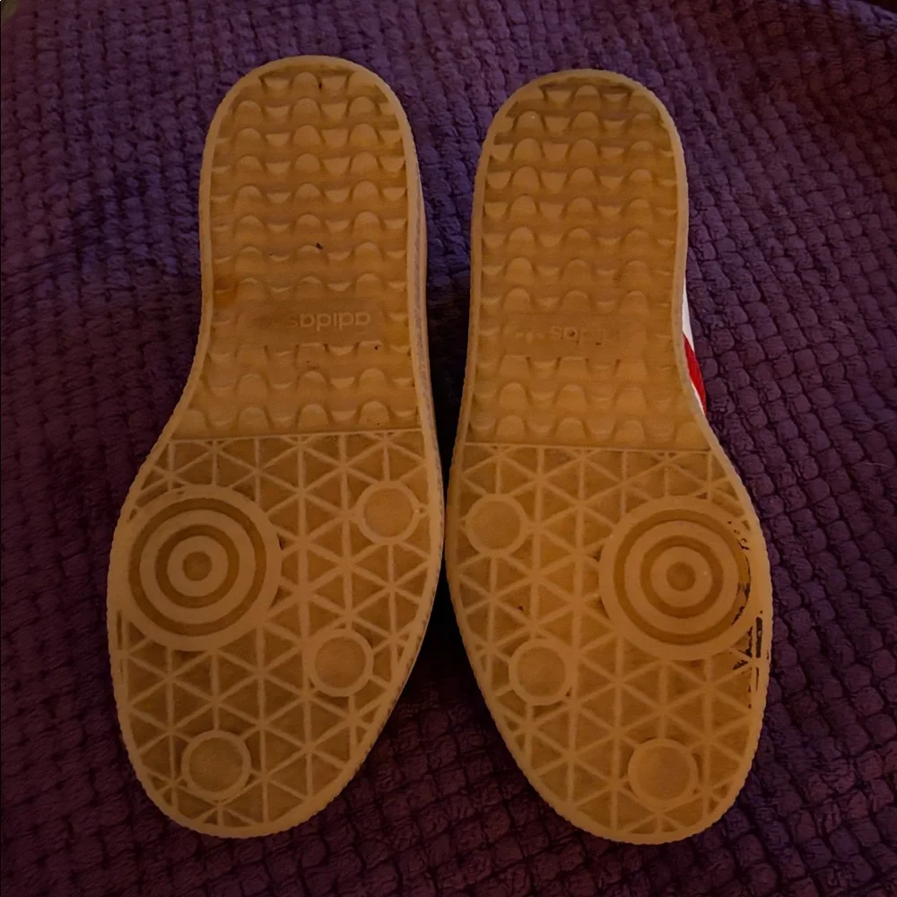 Adidas red sambae samba platform sneaker - Picture 4 of 7